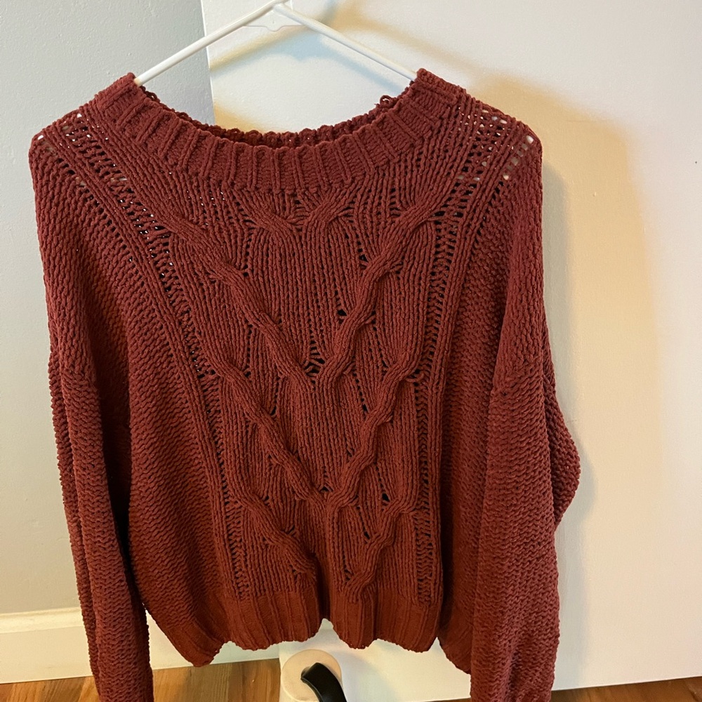 Billabong Women's Sweater - Deep Rust
